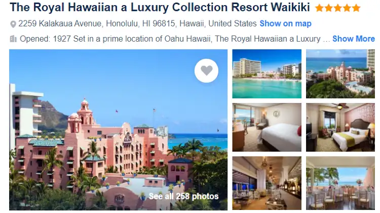 The Royal Hawaiian a Luxury Collection Resort Waikiki