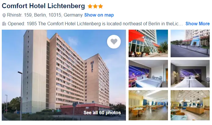 Comfort Hotel Lichtenberg