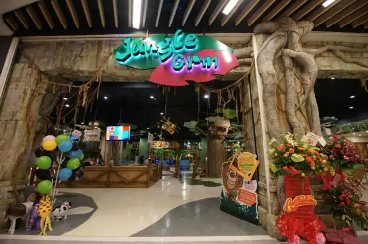 The little ones can play to their heart’s content at Jungle Gym!