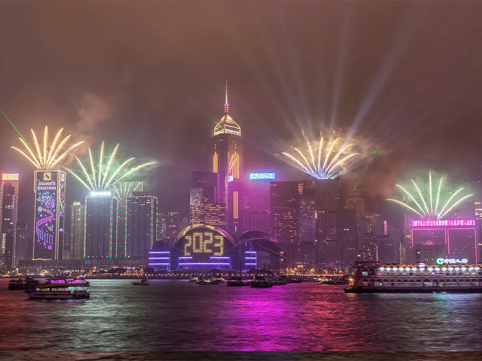 除夕跨年倒數好去處2025 - 維港跨年倒數