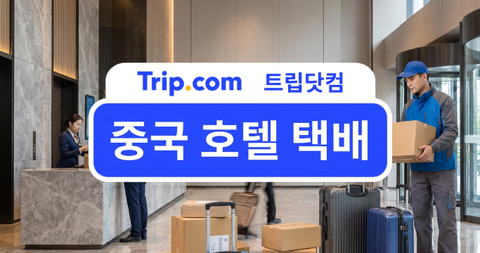 중국 호텔 택배 받을 수 있을까? 중국 여행 중 온라인 쇼핑 상품 받는 법