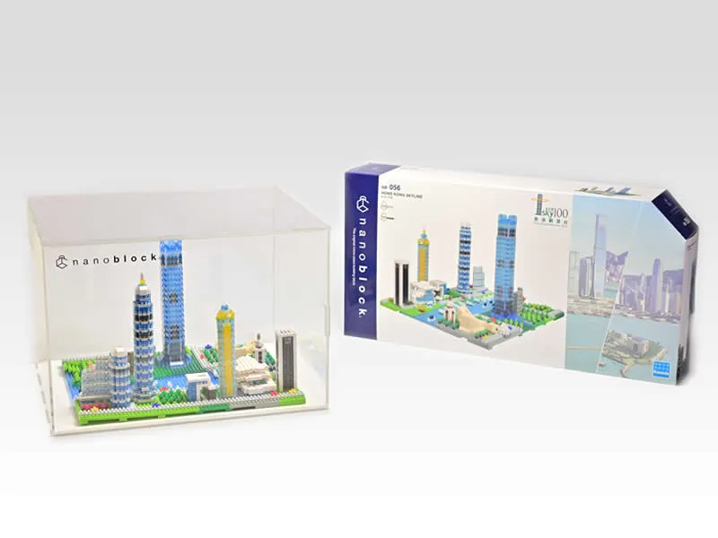 sky100 x nanoblock香港天際線模型