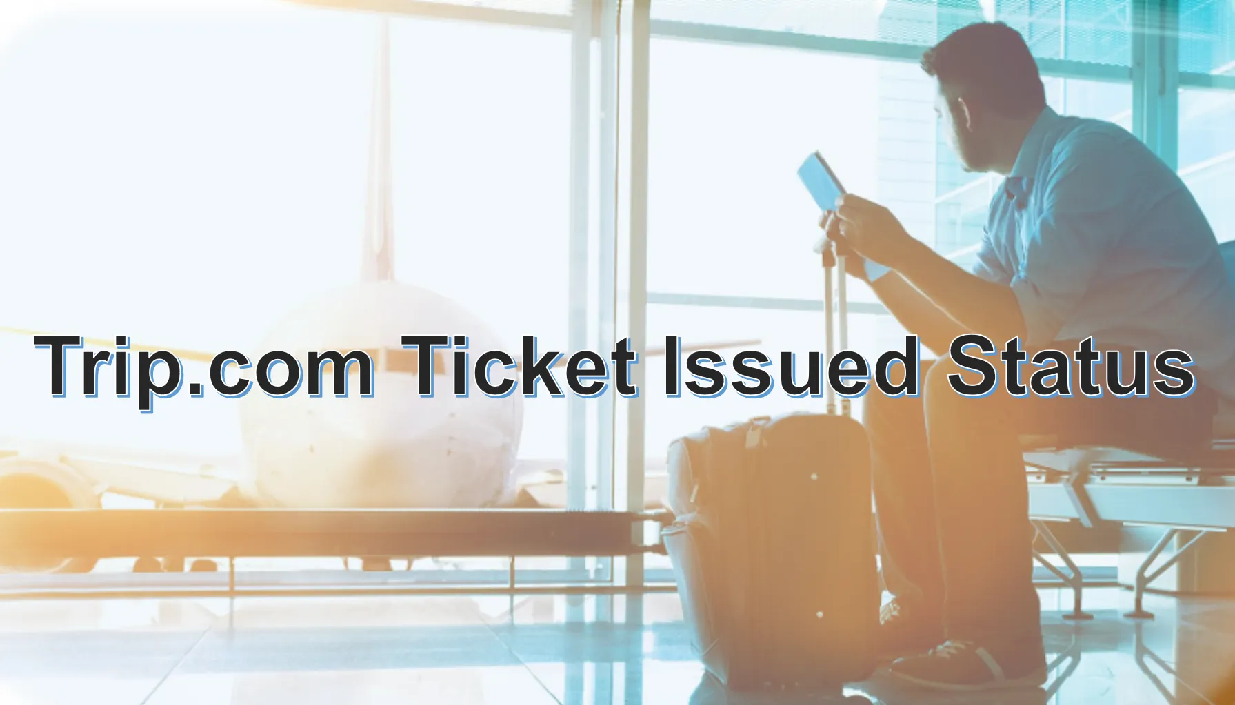 Trip.com Ticket issued status
