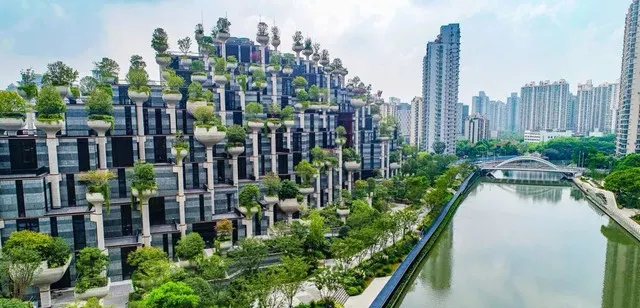 อาคารพันต้นไม้ (Tian An 1000 Trees)