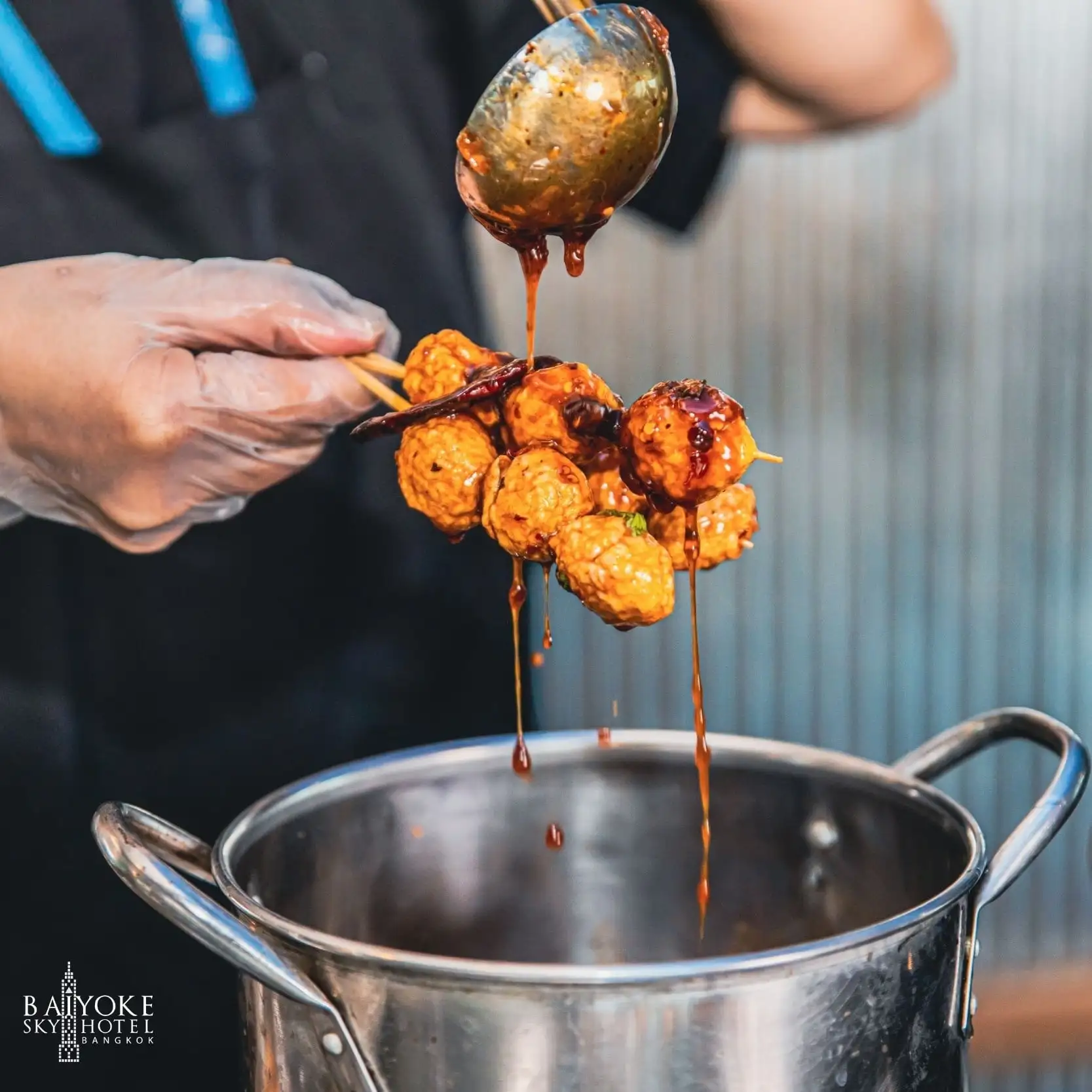 Baiyoke sky buffet (บุฟเฟ่ต์อาหารกลางวัน โรงแรมใบหยกสกาย)