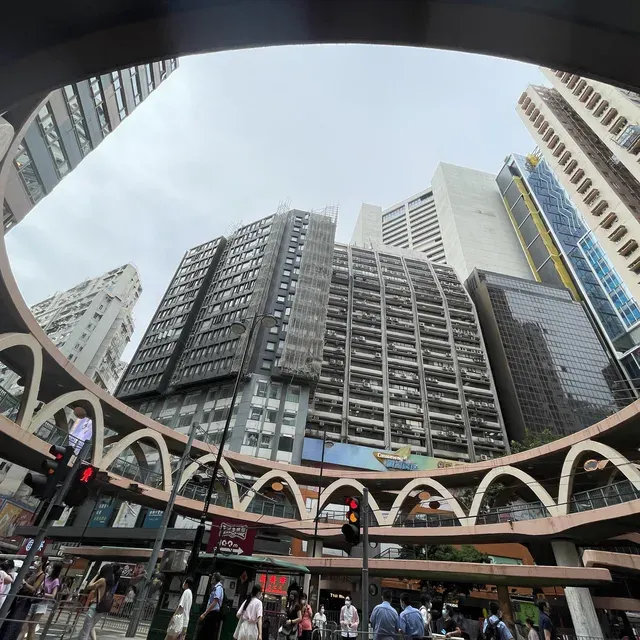 銅鑼灣建築物林立