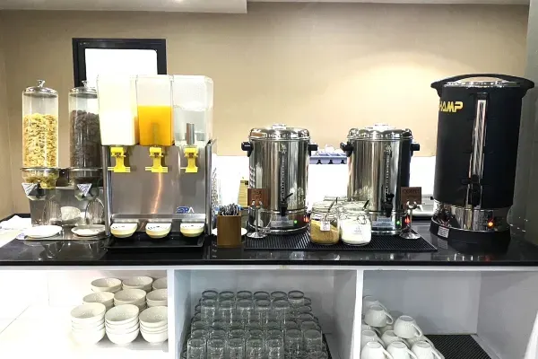 อาหารเช้าของโรงแรมBeston Pattaya(เบสตัน พัทยา)