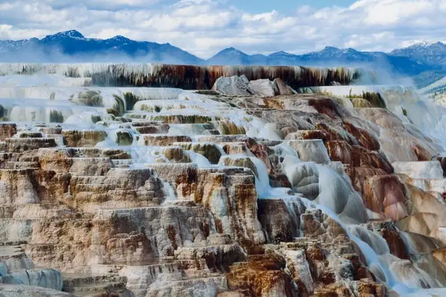 Yellowstone National Park Scenery c