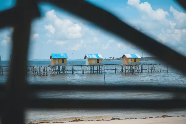 Beach huts on Batam. Source: Lisanto / unsplash