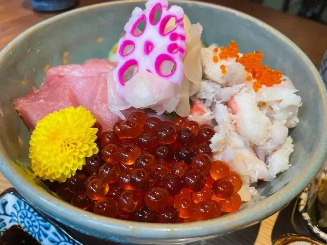 太子居酒屋推介 - 四色魚生丼