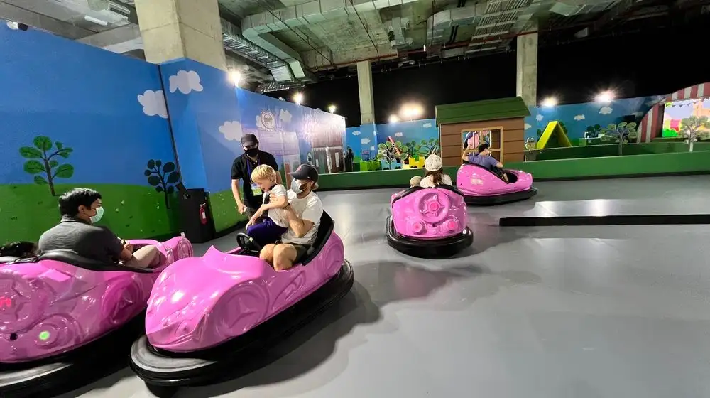 Peppa Pig Bangkok Pop-Up Playground- Bumper Cars
