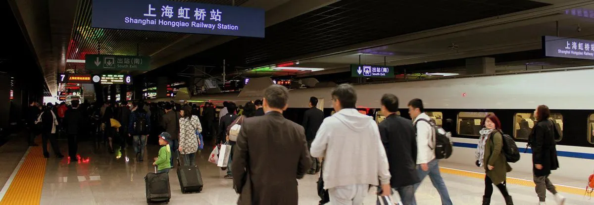如何搭乘大陸高鐵站