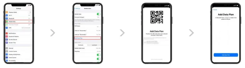 韓国eSIMの設定方法