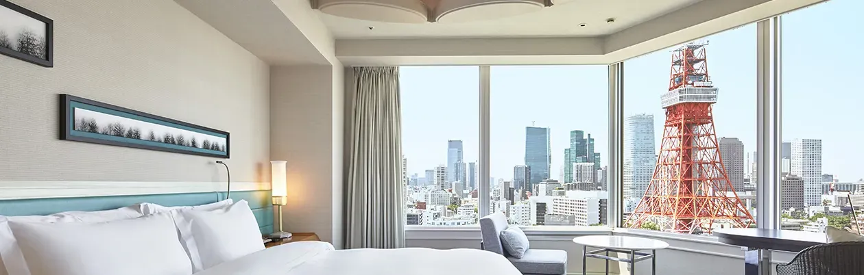 東京塔側全景轉角特大床房