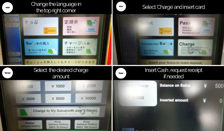 How to Charge My Suica Card?