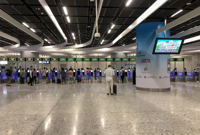 西九龍站,香港口岸區