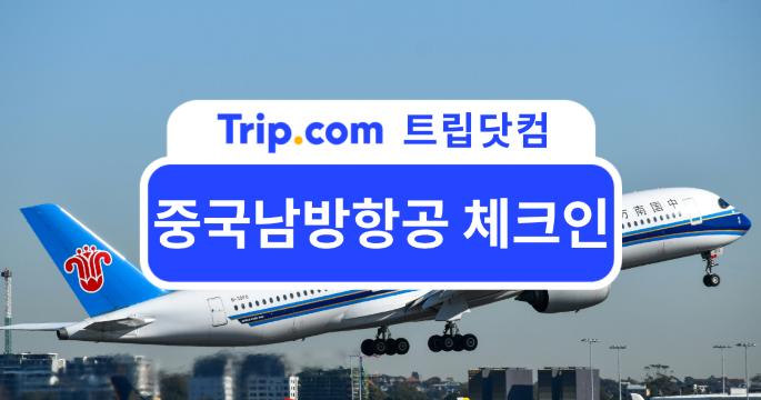 중국남방항공 체크인 방법 정리 - 온라인부터 공항 수속까지 | 트립닷컴
