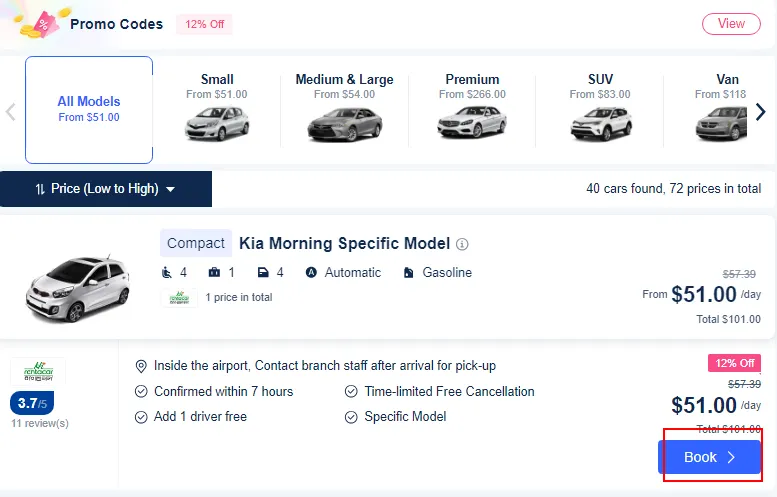 How to rent a car at Incheon International Airport