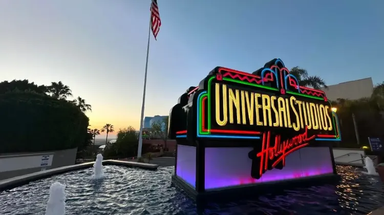 ユニバーサルスタジオハリウッドの地図