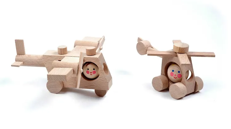 7.スウェーデン製の木製おもちゃ