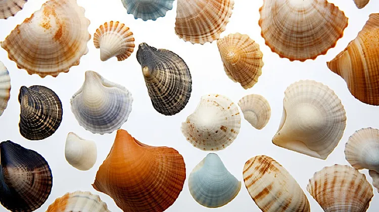貝やサンゴのインテリアアイテム