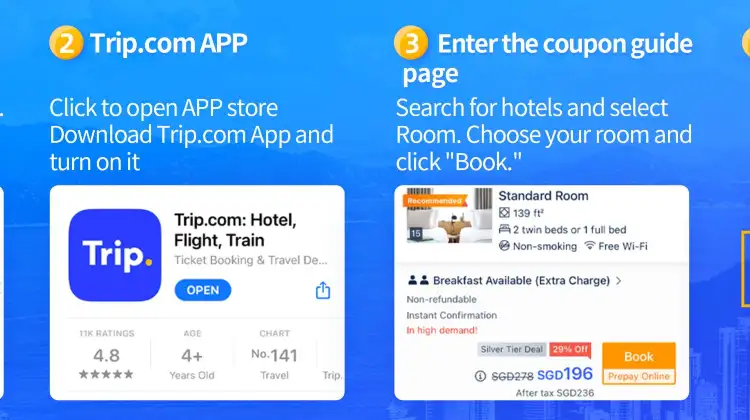 Trip.com Hotel Coupon | Up to 8% off for new Trip.com users🔥