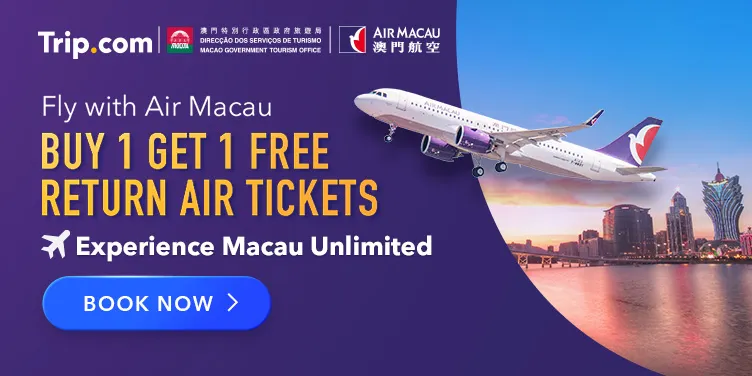 live super travel promo code Fly with Air Macau | Buy 1 Get 1 Free!