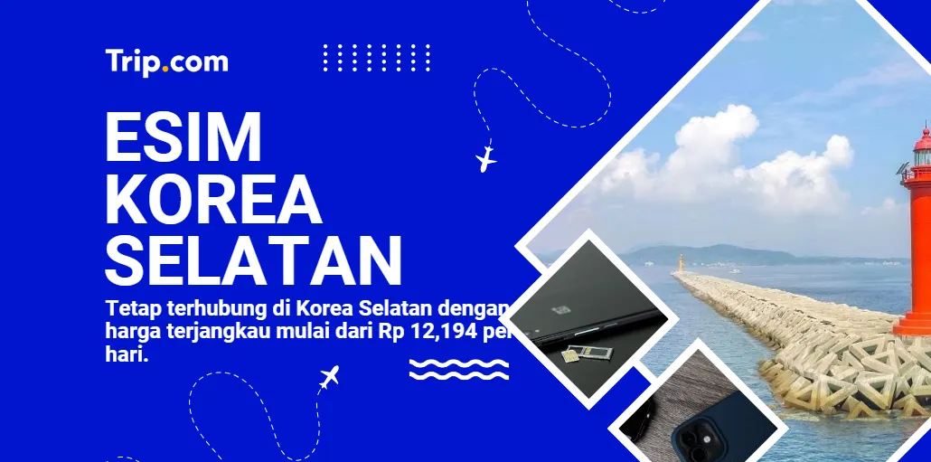 Nikmati Kebebasan dengan eSIM Korea Selatan-Trip.com