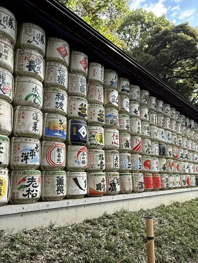 明治神宮酒樽陣
