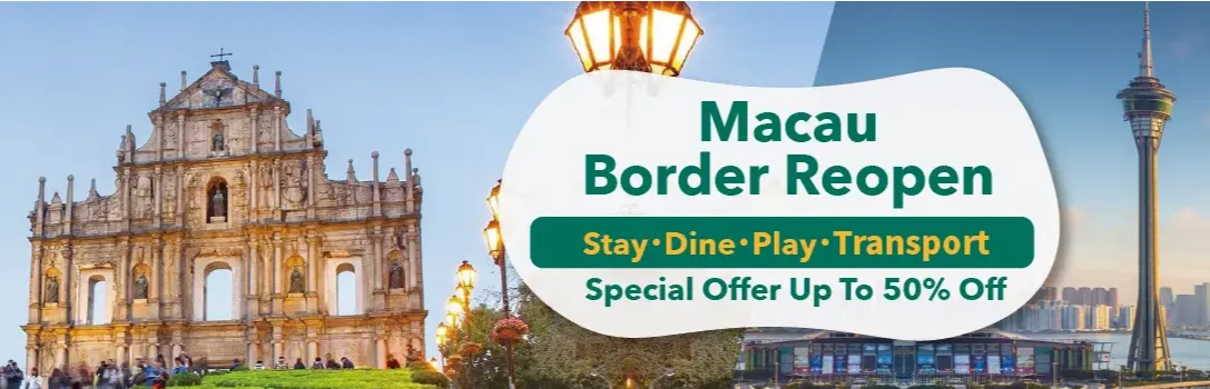 live super travel promo code Macau Re-opening: Test-free and Quarantine-free for entry from 8/1!