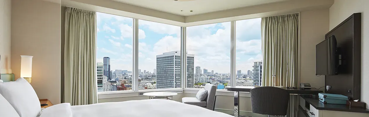 東京塔側全景轉角特大床房