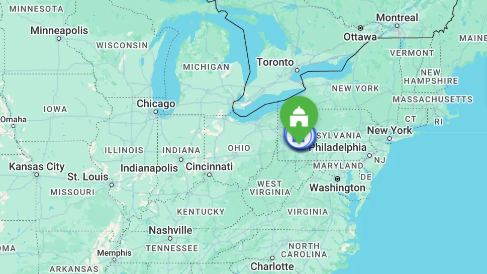 Seven Spring Mountain Resort Location