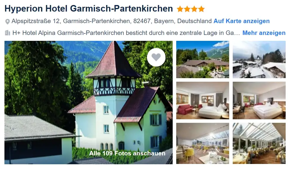 Hyperion Hotel Garmisch-Partenkirchen