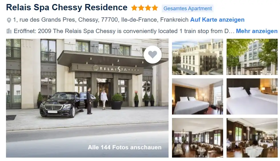 Relais Spa Chessy Residence