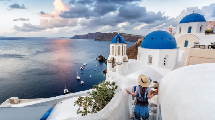 サントリーニ島