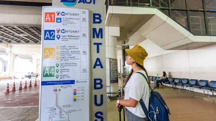 ドンムアン空港から市内｜エアポートバス
