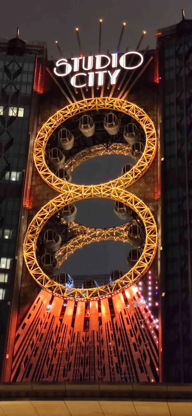 澳門景點 - 影滙之星8字形摩天輪