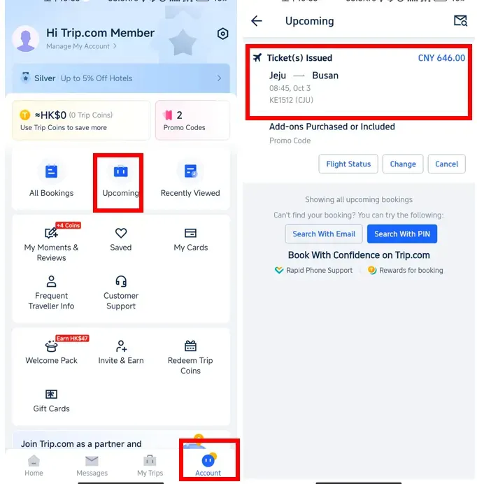 How to Check In on Trip.com