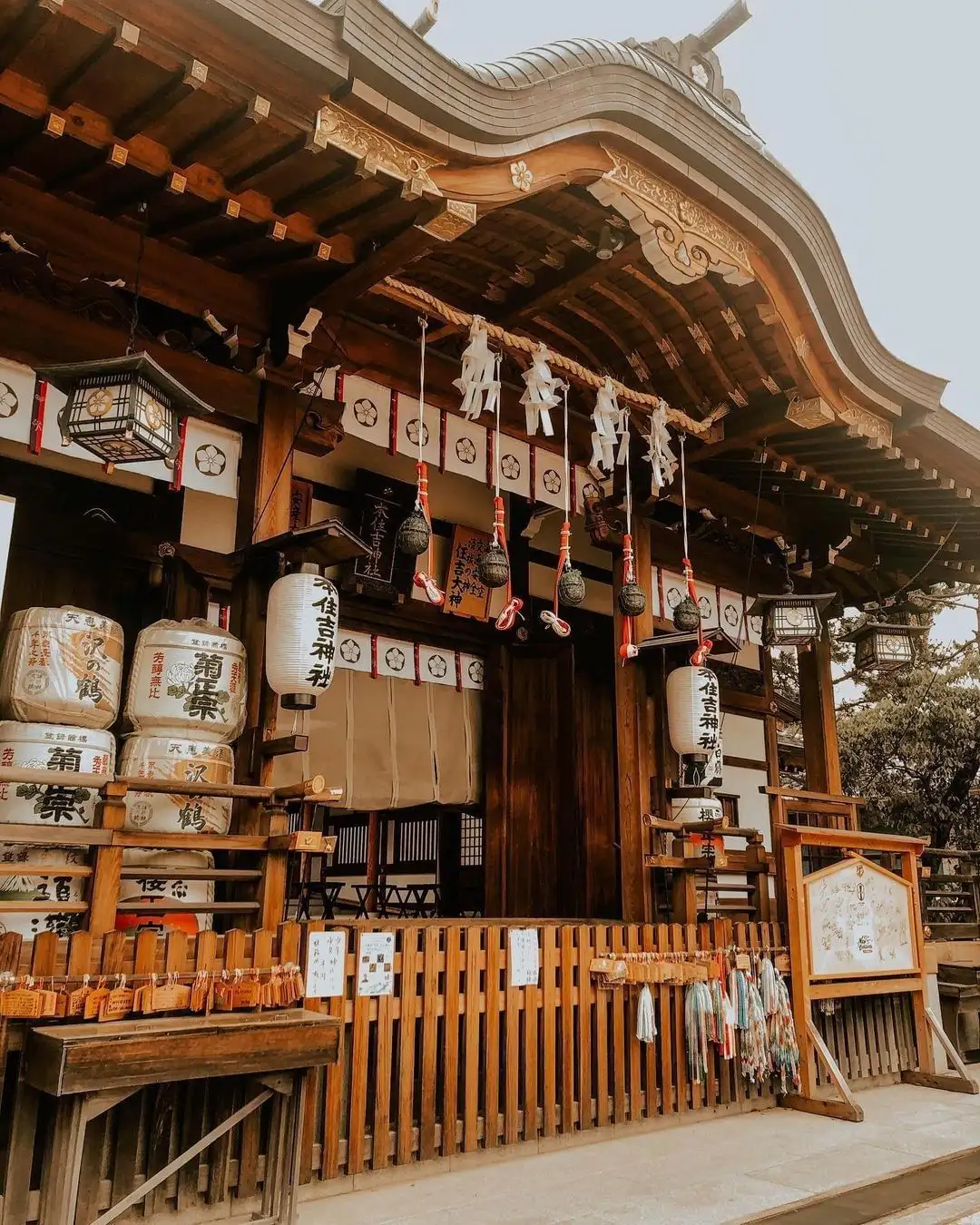 địa điểm du lịch Nhật Bản - Đền Moto-Sumiyoshi