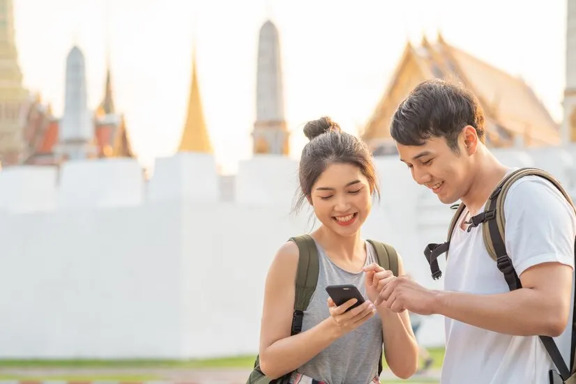 Get a Thailand eSIM when travelling