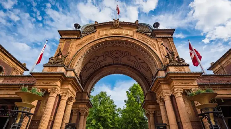 Archway of Tivoli Gardens