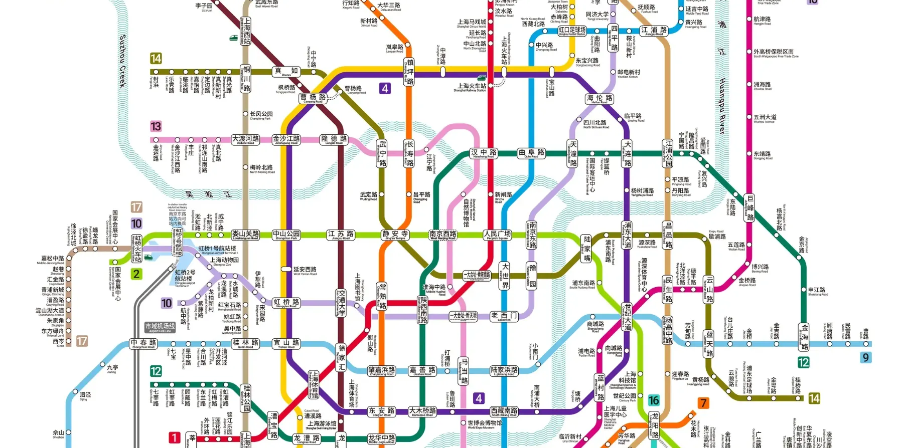 Shanghai Metro Map: Ride Like a Local