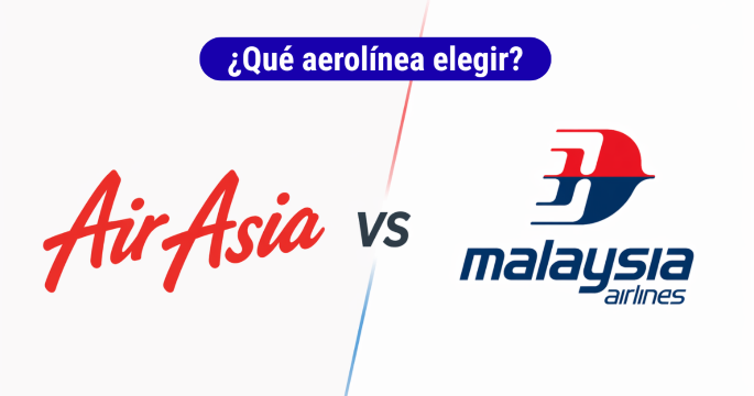 AirAsia o Malaysia Airlines: comparativa completa