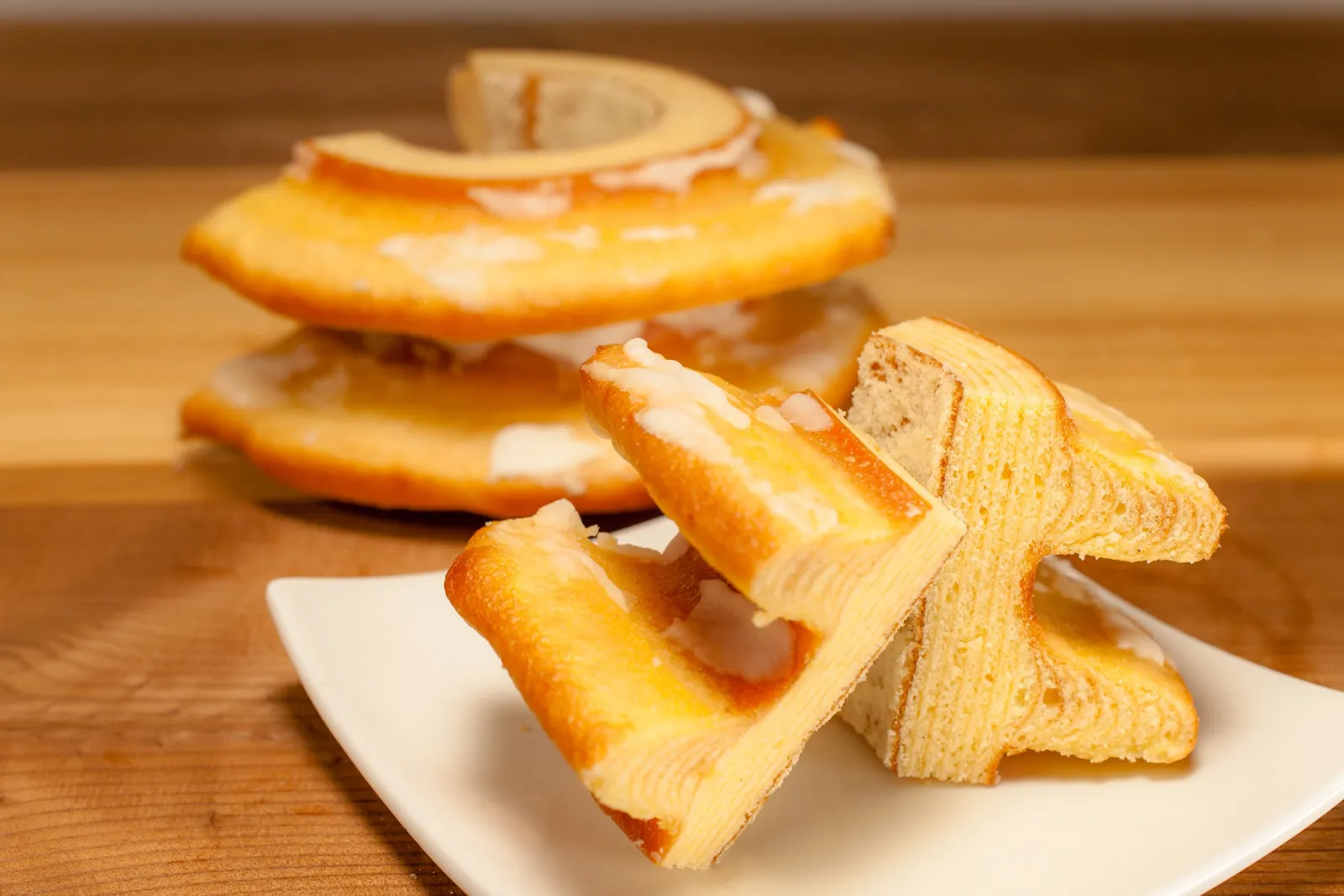 鹿野「鹿の角バームクーヘン」