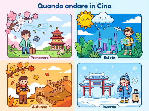 Quando andare in Cina? clima, affluenza e attività