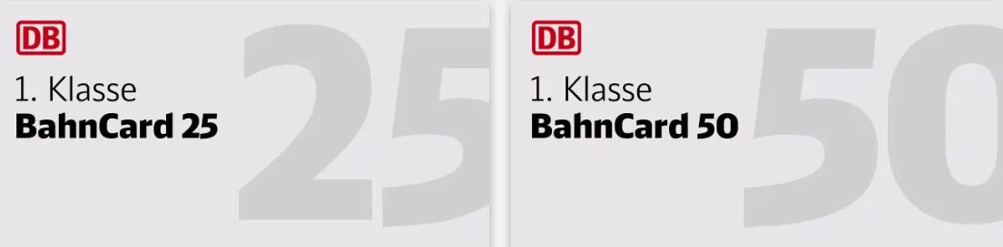 Ermäßigte BahnCard