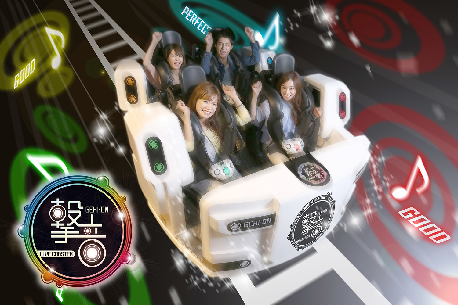 撃音 ライブ コースター