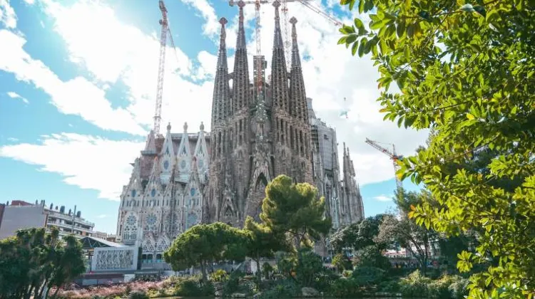 バルセロナのサグラダ・ファミリア