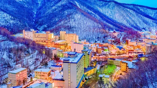 登別景點-登別溫泉鎮