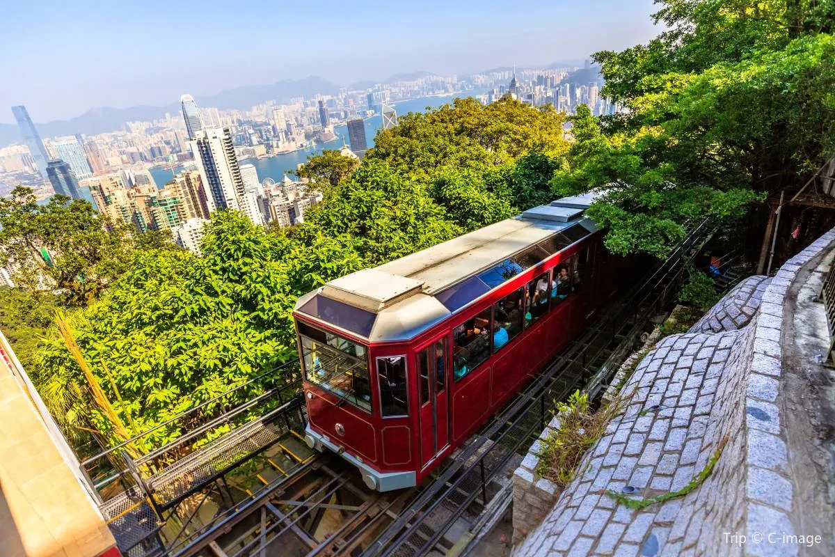 10.Tempat Wisata di HongKong-Hongkong Peak Tram